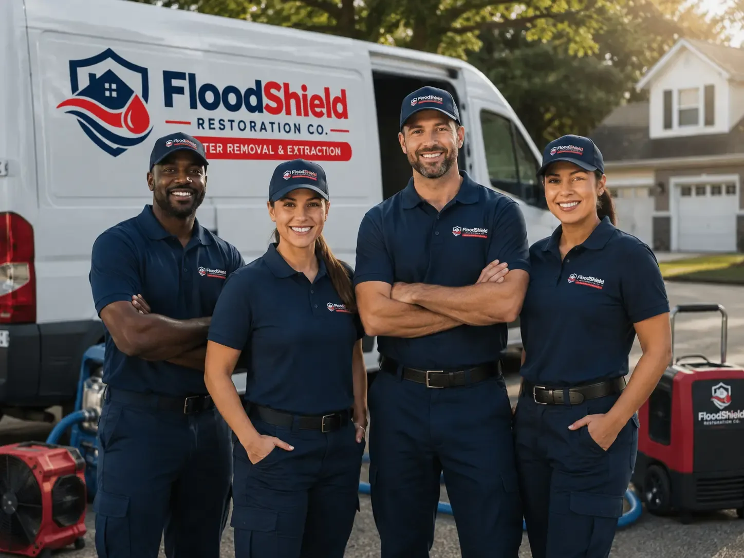 Flood Damage Restoration company in Lotus, CA